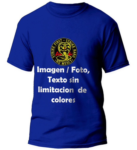 Remeras Personalizadas Algodon Premium Dtg