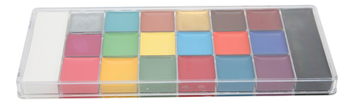 Paletas De Maquillaje Y Pintura Facial, 20 Colores, Aceite C