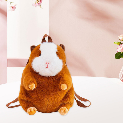 Mochila De Lujosa Bolso De Hombro De Decoración Marrón