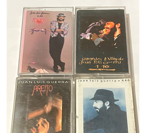 Set 4 Cassette Originales Juan Luis Guerra