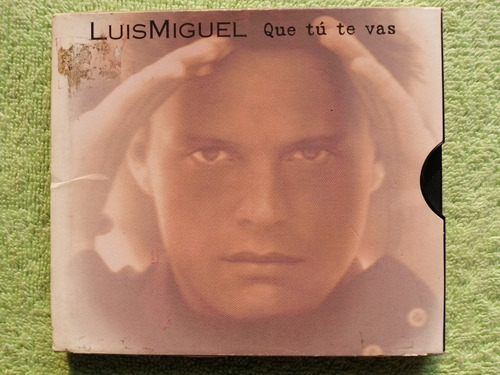 Eam Cd Maxi Single Luis Miguel Que Tu Te Vas 1996 Promocion