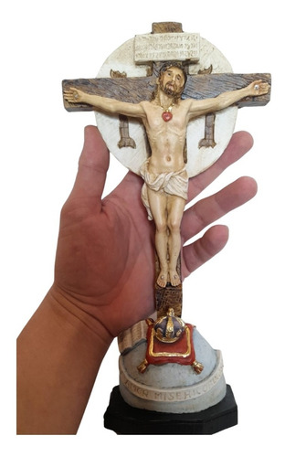 Cruz Crucifijo Jesus Cristo Mesa Oxolite Grade Italiana