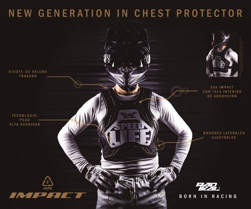 Pechera Motocross Radikal Camo 2023