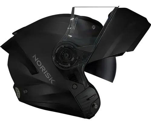 MLB 3727573207 Capacete Moto Norisk Force Ii Escamoteavel Lancamento JM