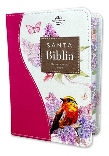 Biblia Rvr1960 Renovación Rosa Im Piel Bolsillo 8.5pt