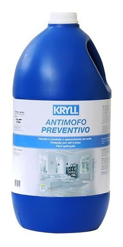 Antimofo Preventivo Kryll 5 Litros Cor Incolor