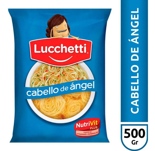 Fideos Lucchetti Cabello De Angel X 500 Gr