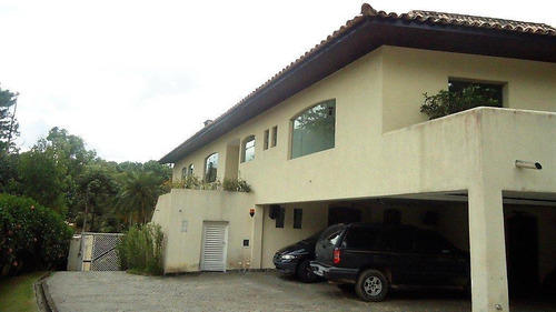 Magnífica Mansão No Miolo Da Granja Viana !! 4 Dorms(2 Suítes) Agora Aluga R$12.000,00 Mais Cond. E Iptu - Ca1524