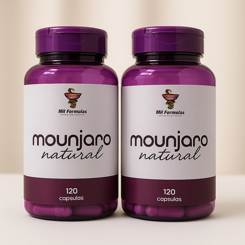 Mounjaro Natural 120 Cáps Potente Tratamento Inicial 30 Dias