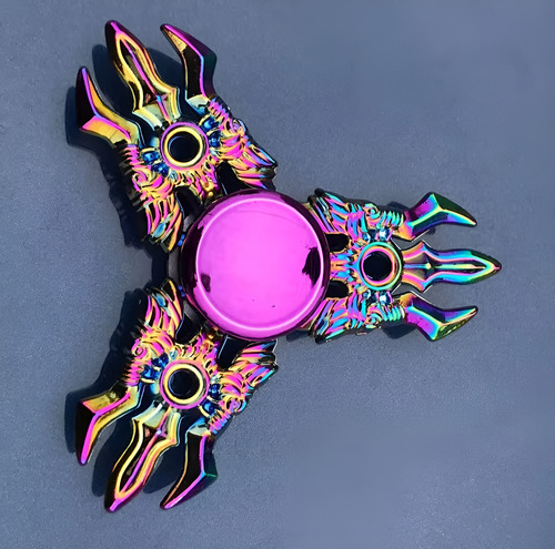 Hand Spinner Fidget Martelo Mjonir Thor Giratório Metal Spinner Tridente