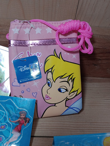 Block De Notas Tinkerbell De Disney Con Monedero Y Stickers (Usado)