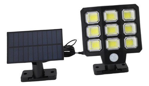 Movimiento Solar Exterior: 240 Led, 3000 Lm, 6500 K, 3 Modos