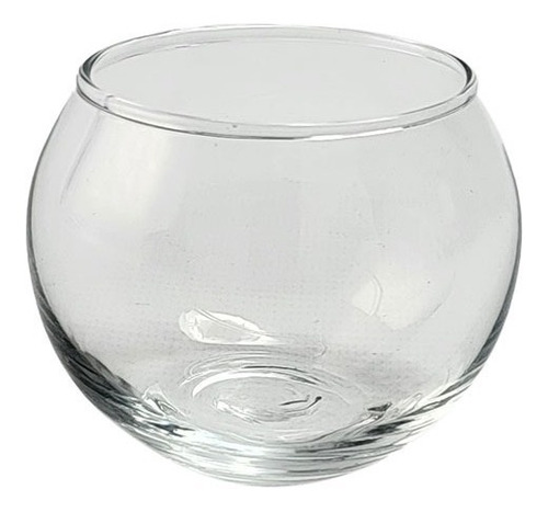 Imagen 3 de 9 de Florero Decorativo De Mesa En Vidrio Esférico Pecera N° 2