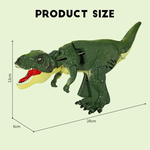 Brinquedos De Dinossauro Zaza Trigger T Rex, Com Som - 1 Uni