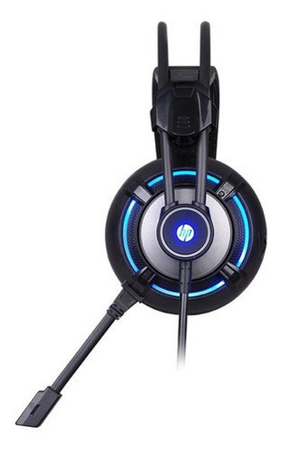 Imagen 2 de 4 de Audifono Gamer Hp H300 Iluminados Revogames