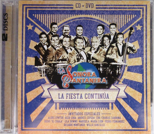 La Sonora Santanera - La Fiesta Continua Cd & Dvd