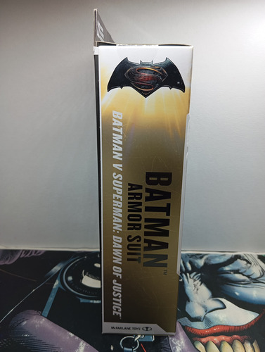 Batman Armor Suit Platinum Dc Multiverse Mcfarlane Toys (Usado)