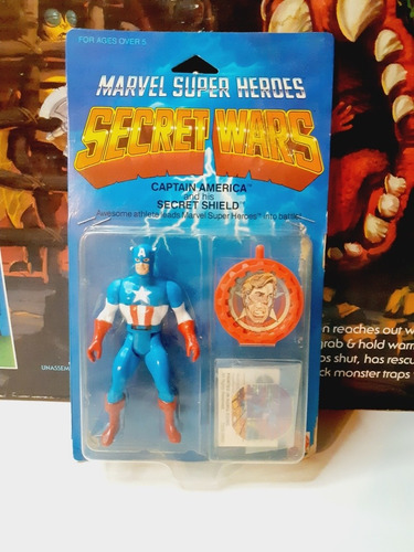 Secret Wars Captain America Mattel 1984