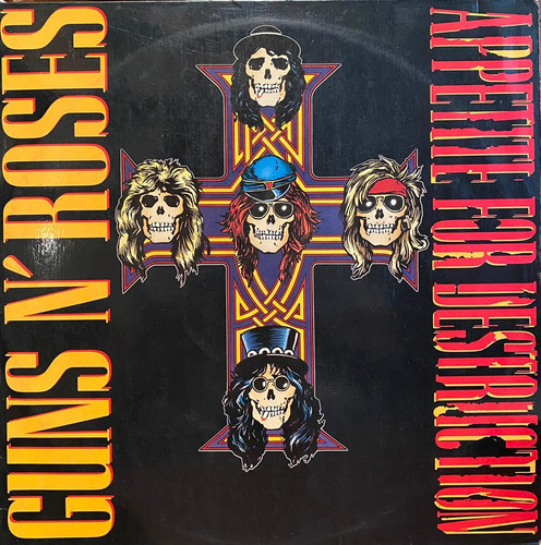 Disco Lp - Guns N' Roses / Appetite For Destruction. Album