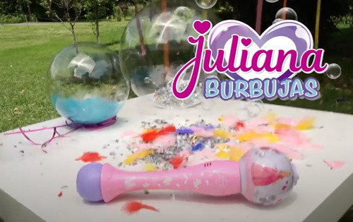 Juliana Burbujero Mágico Con Luz Automático Tiendamibebe
