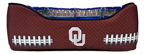 Cama Para Perros Ncaa Oklahoma Sooners Stadium, Cama De Almo