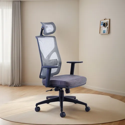 Silla Oficina Cool Negra Cabezal Brazos Entrega 24hs Caba