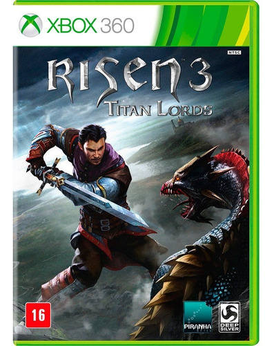 Risen 3 Titan Lords Xbox 360 Lacrado Original Mídia Física