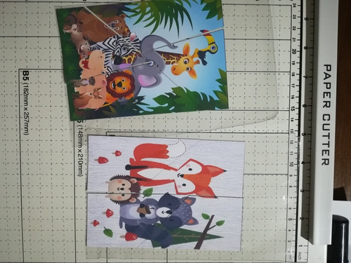 Imagen 8 de 8 de Puzle Magnético 6 Piezas, Sorpresitas, Souvenir (x10)