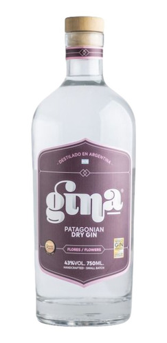 Gin Gina Patagonian Dry Gin 750 Ml