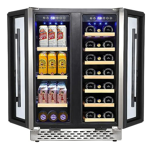 Refrigerador De Vinos Y Bebidas Aprafie, 24  55 Latas Y 20 B