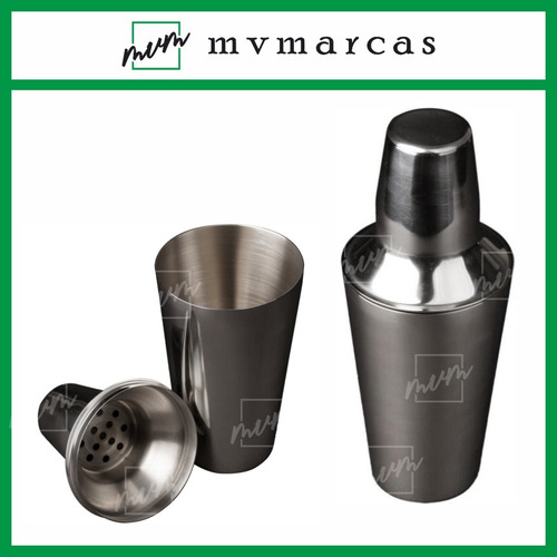 Set Cocteleria Acero Inoxidable Kit 6pz Cocktail Shaker Bar