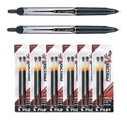 Bolígrafos - Pilot Precise V5 Rt, 2 Bolígrafos 26062 Con 6 P