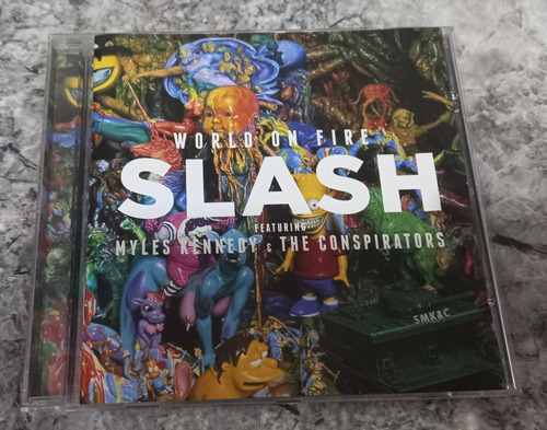 Slash & The Conspirators : World On Fire (cd-arg) 2014 