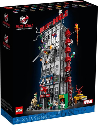 Lego Super Heroes Marvel - Daily Bugle Do Homem Aranha Quantidade de peças 3772