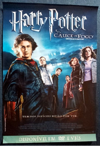 Poster Original Harry Potter E O Cálice De Fogo - 60 X 90 Cm