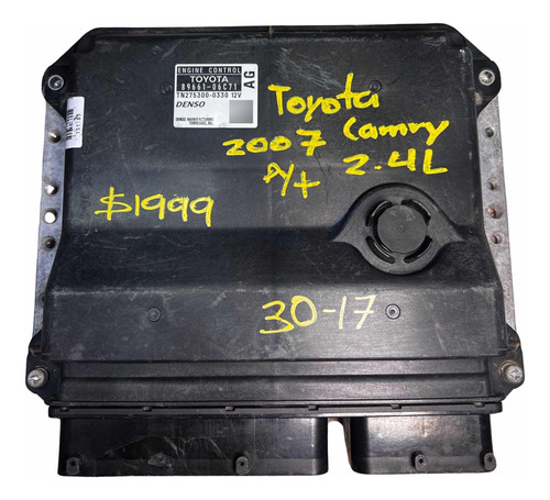 Computadora Toyota Camry 2.4l A/t 2007     89661-06c71 (ag)