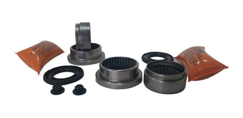 Imagem 3 de 10 de Kit Rolamento Eixo Traseiro Peugeot 206/207 C/barra 50mm