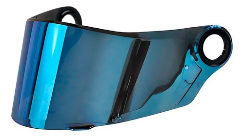 Viseira Ls2 Ff358 Ff396 Azul Iridium Polivisor Anti Risco