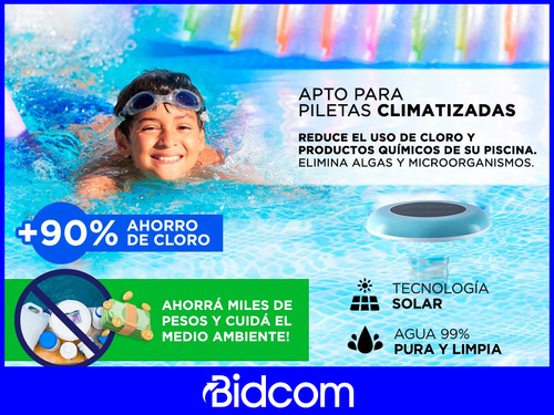 Boya Anti Sarro Ionizador Picsina Gadnic Ahorra Cloro Pileta