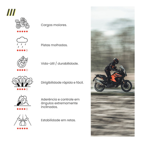 Pneu Transalp 700 150/70r17 69v Mitas