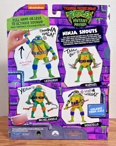 Donatello Tortugas Ninja Shouts Con Sonido (Usado)
