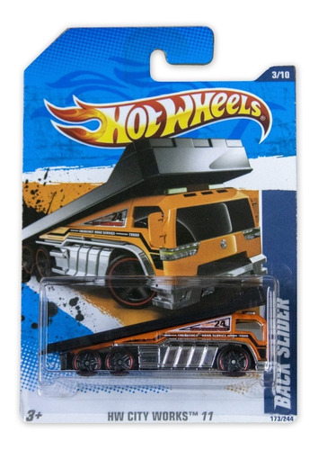 Hot Wheels Mattel Hw City Works Back Slider 2011 T9990