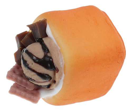 Minipan Artificial En Miniatura: Postre Tostado Con Helado