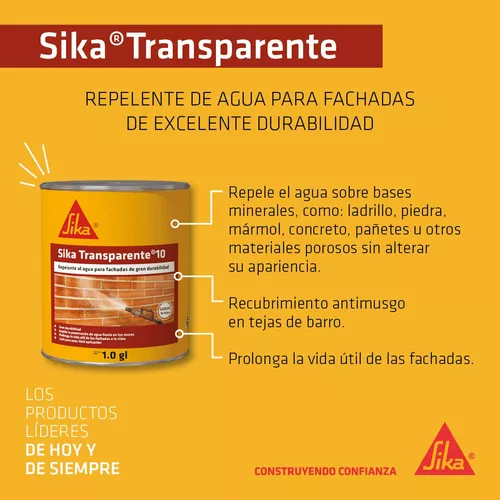 Sika Transparente 10 X 1 Gl Sika