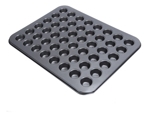 Mini Molde Redondo Antiadherente Para Hornear Cupcakes De 48