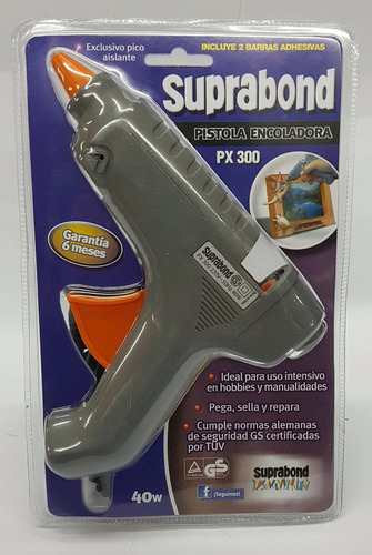 Pistola Encoladora Silicona Electrica Suprabond Px300