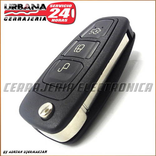 Carcasa Llave Ford Ecosport Codificada Cerrajeria Urbana