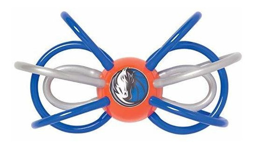 Bebe Fanatico Dallas Mavericks Winkel Rattle Y Teether Ofi