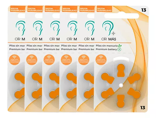 Pilas Unitron Para Audífonos Tipo 13