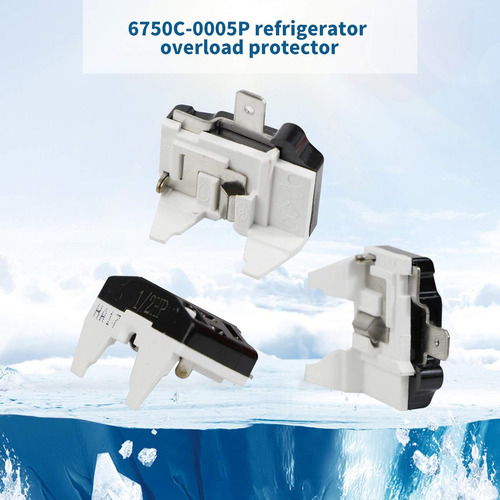 Relé De Arranque Ptc Qp2-4.7/4r7 Refrigerador De 4 Piezas Y